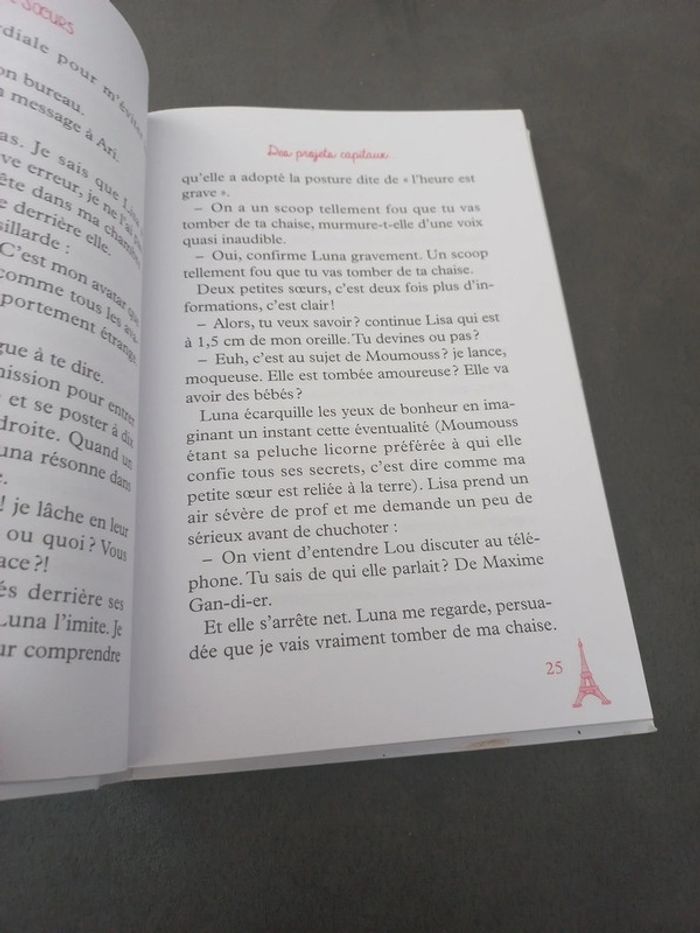 Livre roman  quatre sœurs et les secrets de paris - photo numéro 3