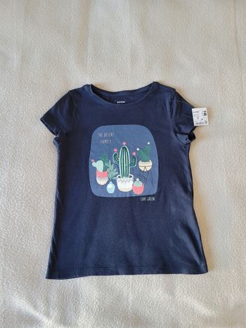 T-shirt kiabi 8 ans cactus