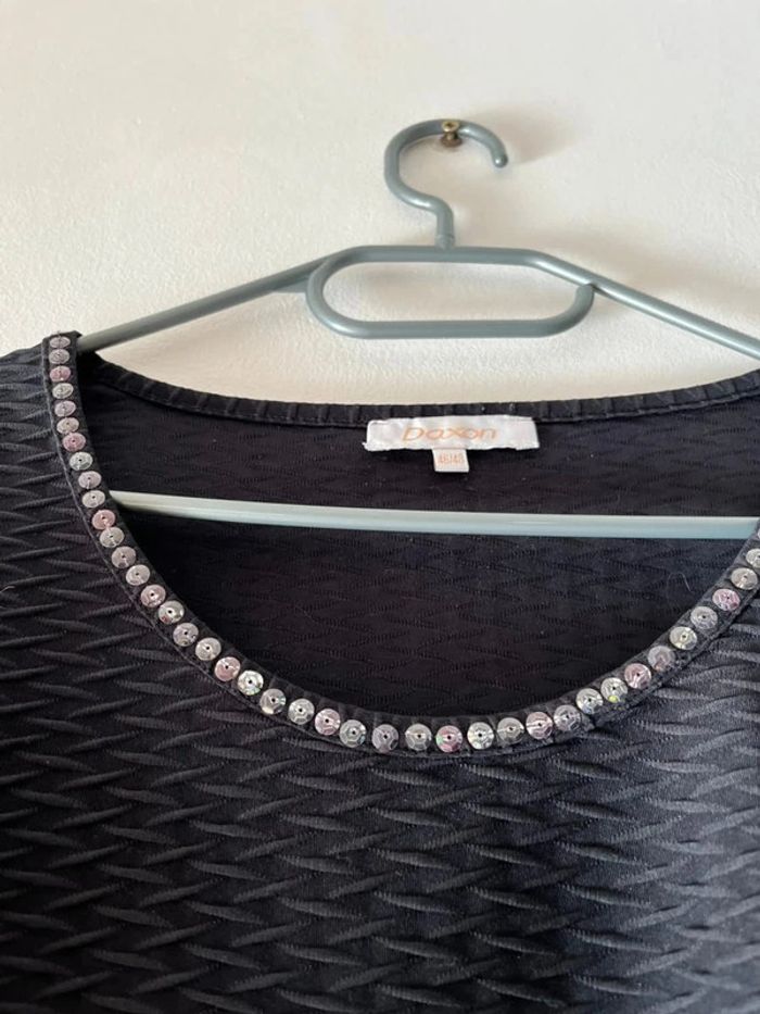 Tee shirt noir - Taille 46 - photo numéro 2