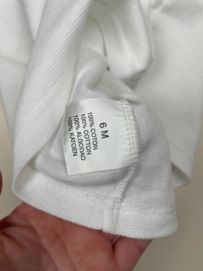 tee shirt blanc 6 mois - photo numéro 5