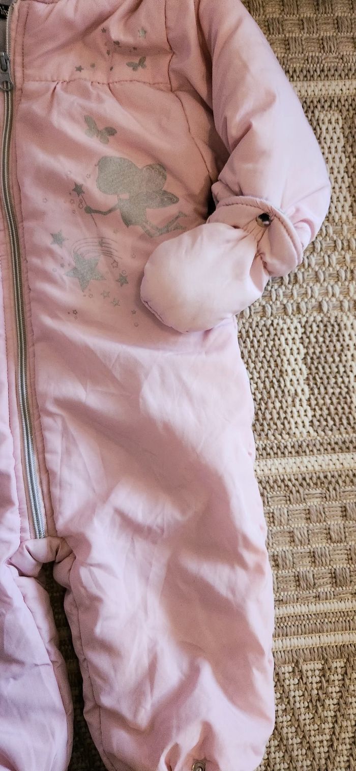 Combinaison Bébé fille 12mois Les P'tits Babies rose - photo numéro 4