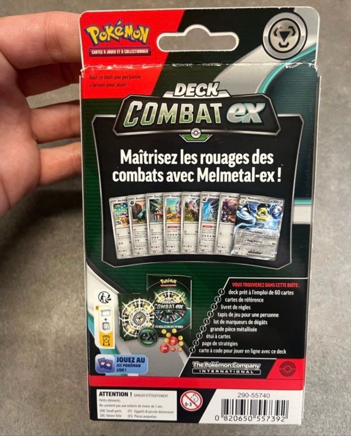 Deck pokemon melmetal -ex neuf scellé - photo numéro 2