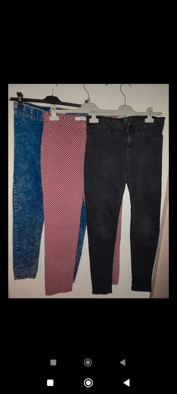 Lot 3 pantalons taille 40