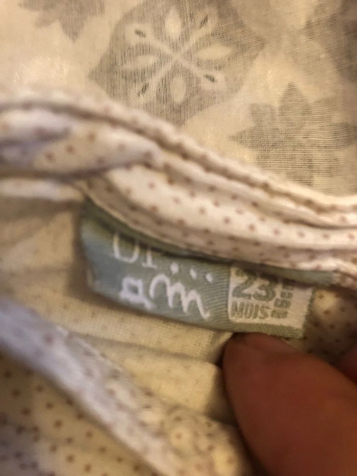 Tunique à pois 24 mois dpam - photo numéro 4