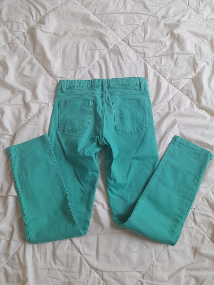 Pantalon toile 9/10ans slim tex - photo numéro 3