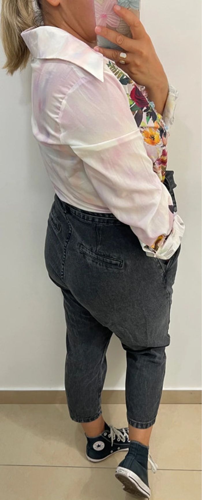 Chemise À Fleurs Taille M - photo numéro 7