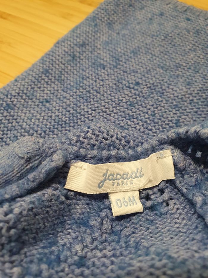 Robe Jacadi 6 mois 67 cm en Tricot en laine - photo numéro 3