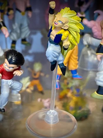 Figurine dragon ball gashapon hg Gotenks ssj3
