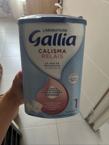 Lait Gallia calisma relais 1 Neuf sous blister