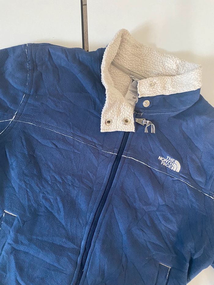 Veste blouson The North Face A5 suédine polaire sherpa bouclette daim moumoute soldout sold out - photo numéro 4