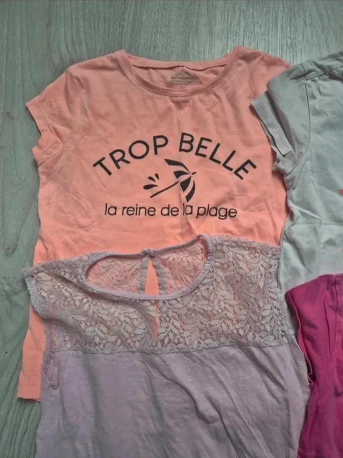 👧 T-shirts × 4 - photo numéro 3