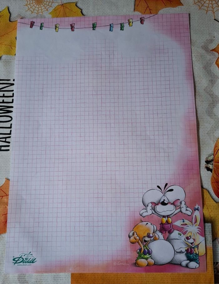 Lot de feuilles diddl - photo numéro 3