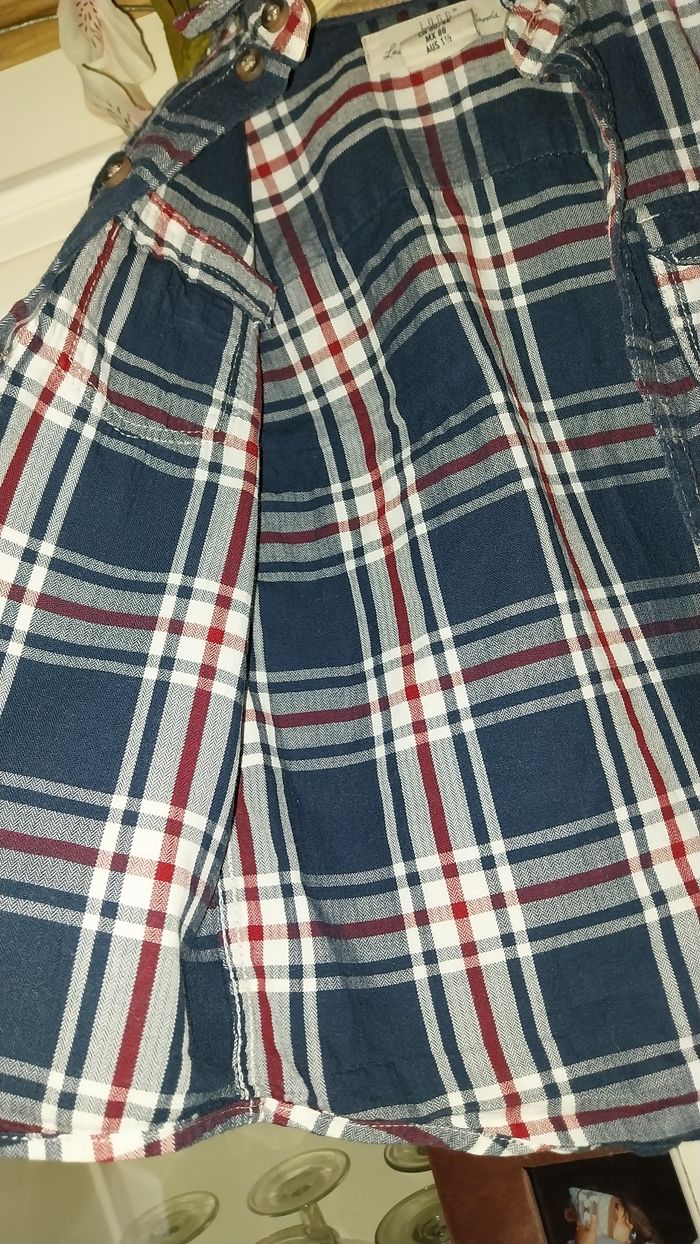 Chemise bucheron by H&M état neuf 12/18mois - photo numéro 9