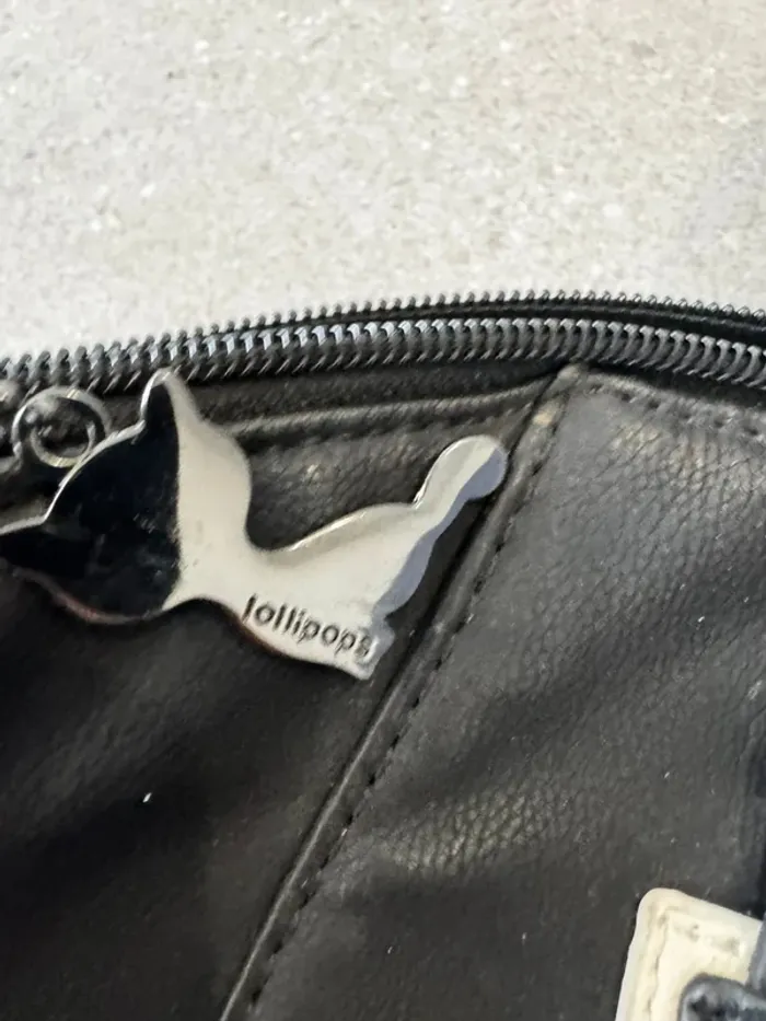 Sac fourre tout Lollipops, plusieurs marque d'usures, 34x26cm - photo numéro 2