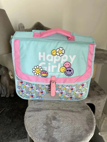 Cartable sac d'école happy girls smiley world