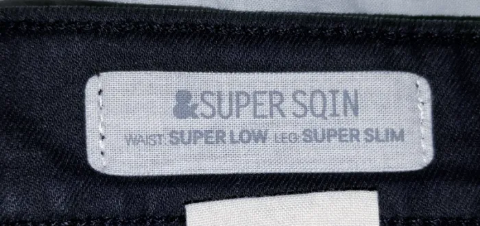 Pantalon noir taille basse slim T38/40 - photo numéro 3
