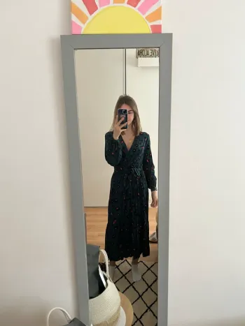 Robe longue léopard shein