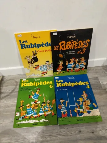 Lot de 4 BD - Les rubipèdes