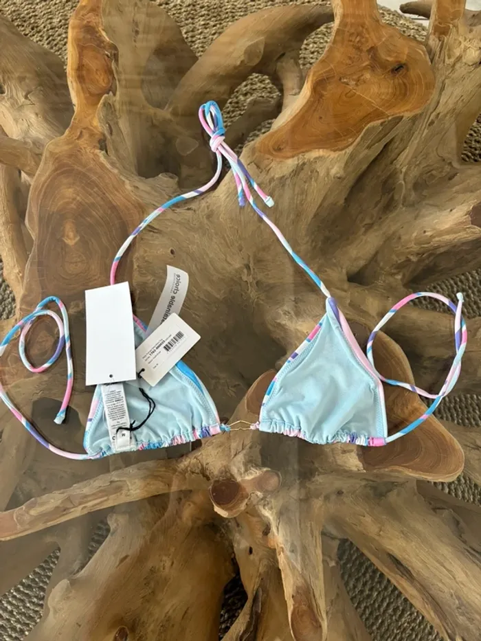 Haut de maillot de bain NA-KD rayures - photo numéro 4