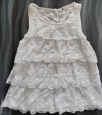 Haut fille dentelle