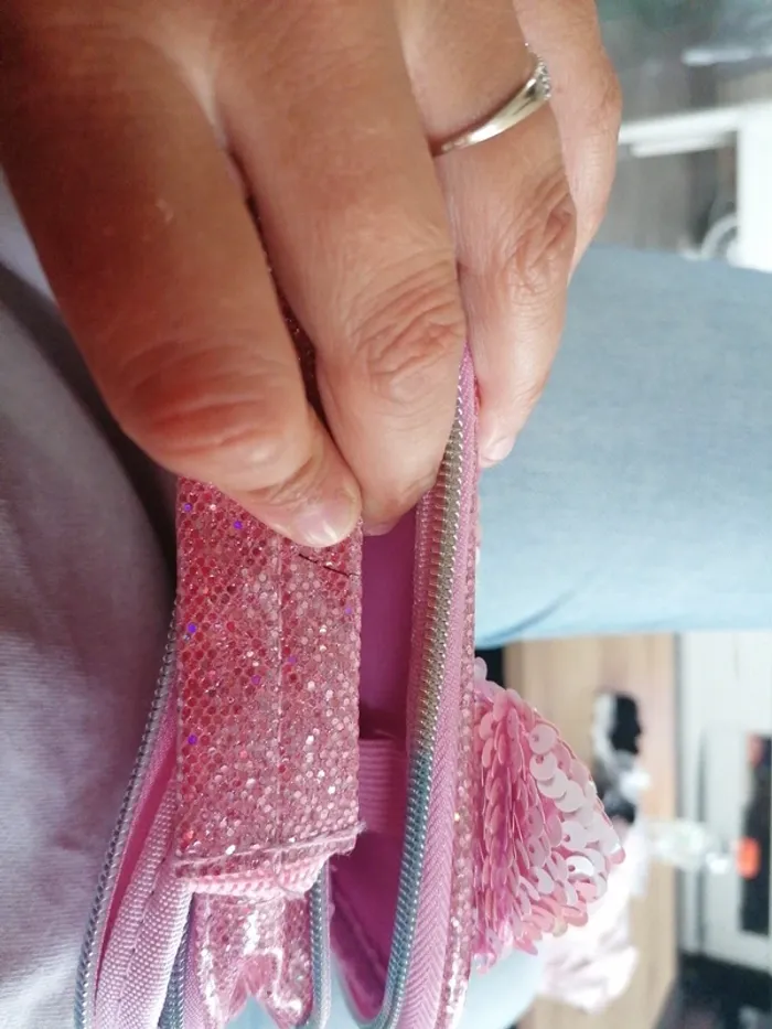 Trousse avec sequins fille #accessoires_krocaro - photo numéro 12