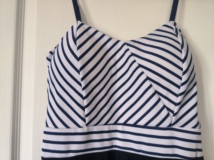 Robe marinière bimatière - photo numéro 2