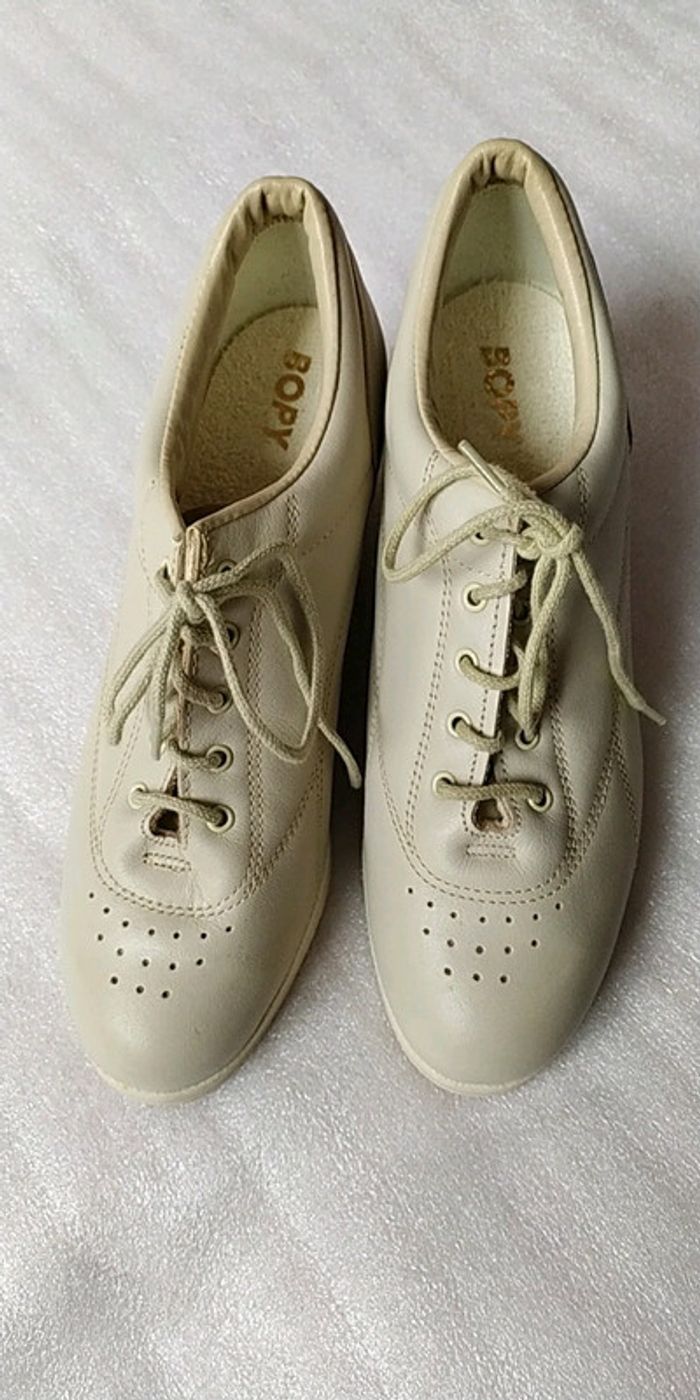 Chaussures beiges BOPY p39 - photo numéro 2
