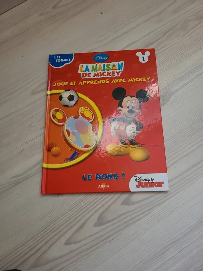Livre la maison de Mickey