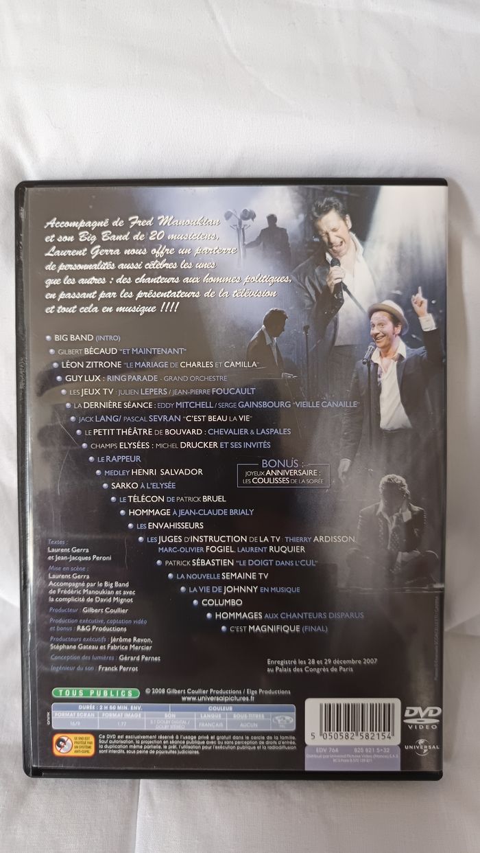 Lot dvd Laurent Gerra - photo numéro 3