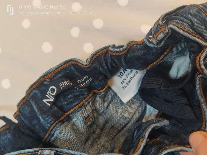 Jean 10ans-140cm NPO Réduction jusqu'à -70% - photo numéro 3