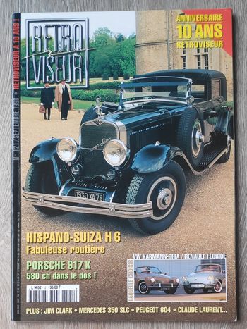 Rétroviseur n°121 - Hispano Suiza H6