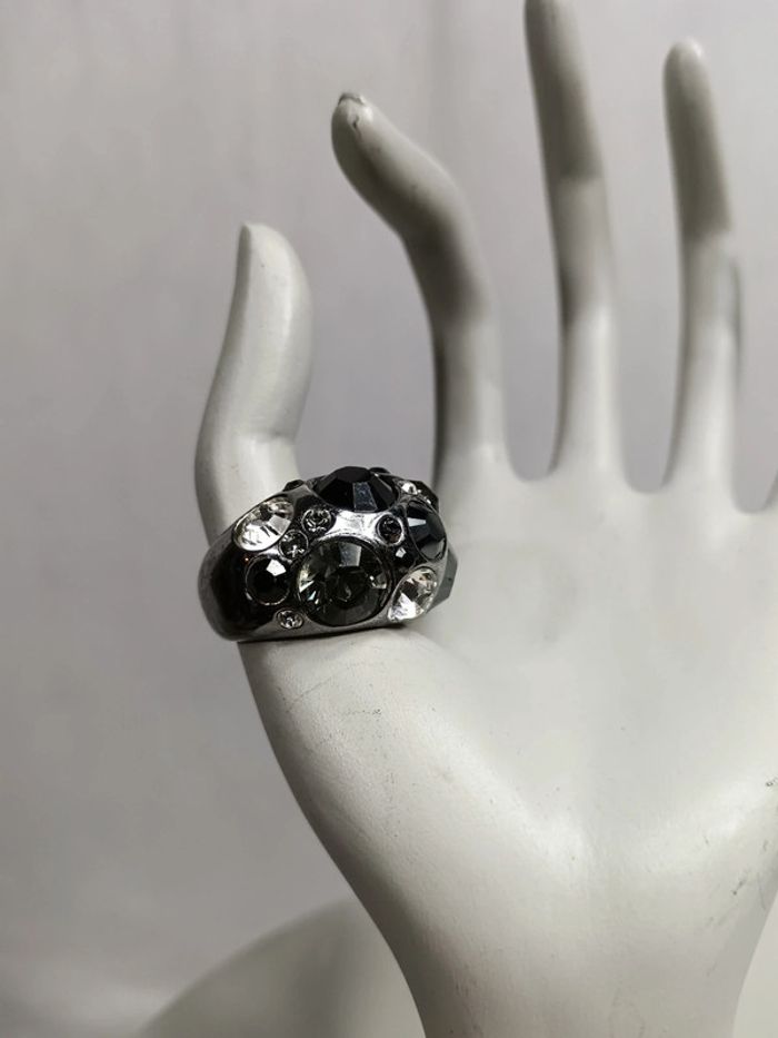 Bague argenté et strass | Agatha Paris | t. 55