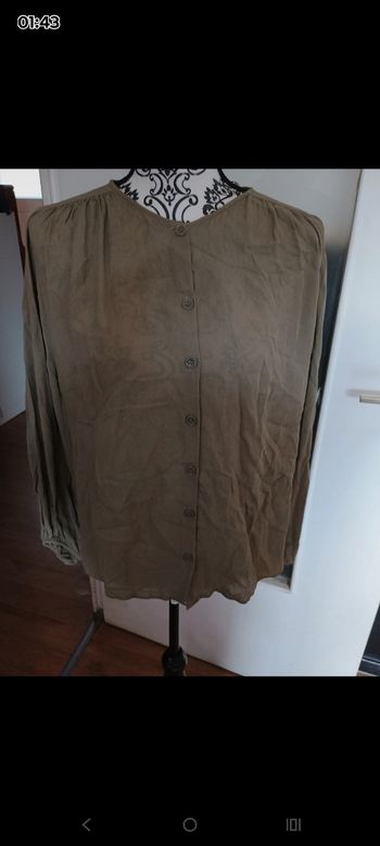 Magnifique chemise Zara kaki