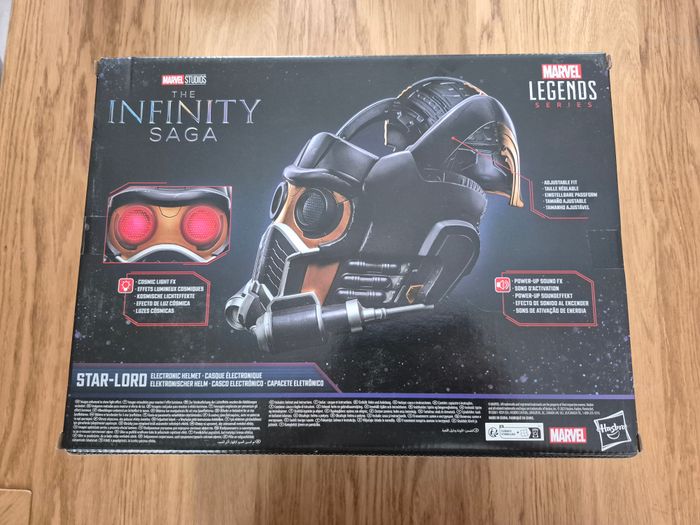 Hasbro - Replique Casque Star-Lord 1/1 - Marvel Legends Electronic Helmet Series Neuf - photo numéro 6