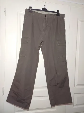 Pantalon a jambes larges  Kiabi