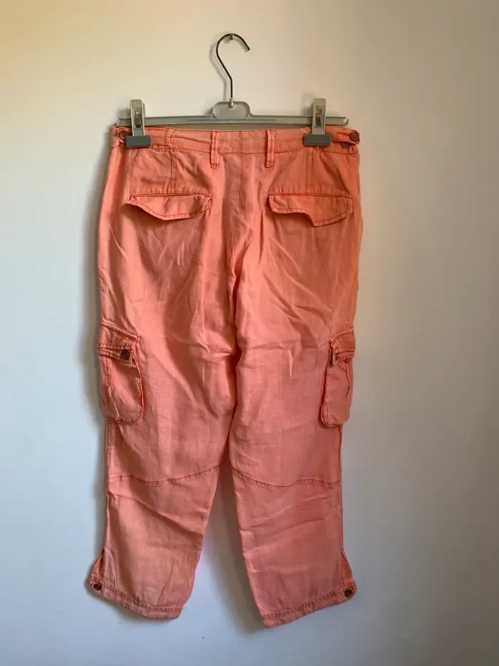 Pantalon Cargo Corail Femme – Sandwich – Taille 36 - photo numéro 3