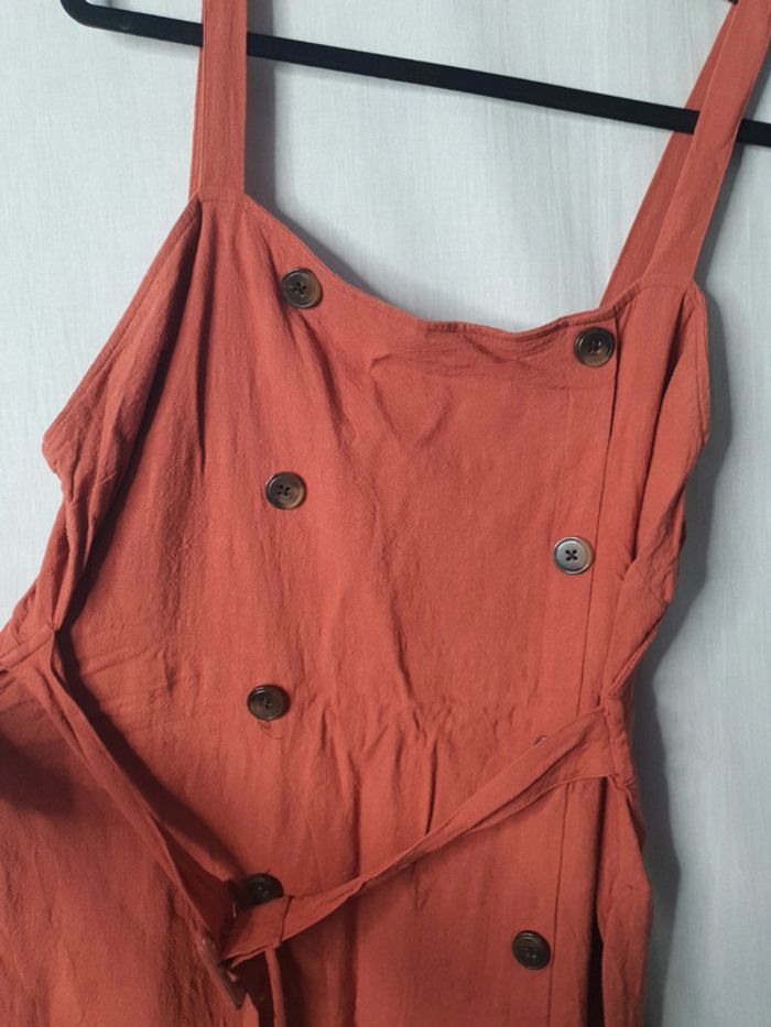 Robe Boutonnée terracotta - photo numéro 2