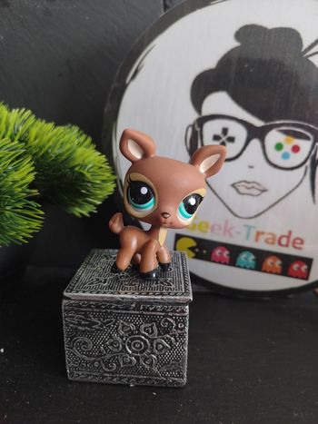 Lps00872 Littlest Petshop Pet Shop LPS Authentique Hasbro Deer Biche Faon  3583
