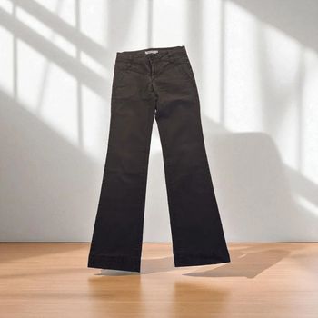pantalon patte d'eph Comptoir des Cotonniers gris et noir taille S