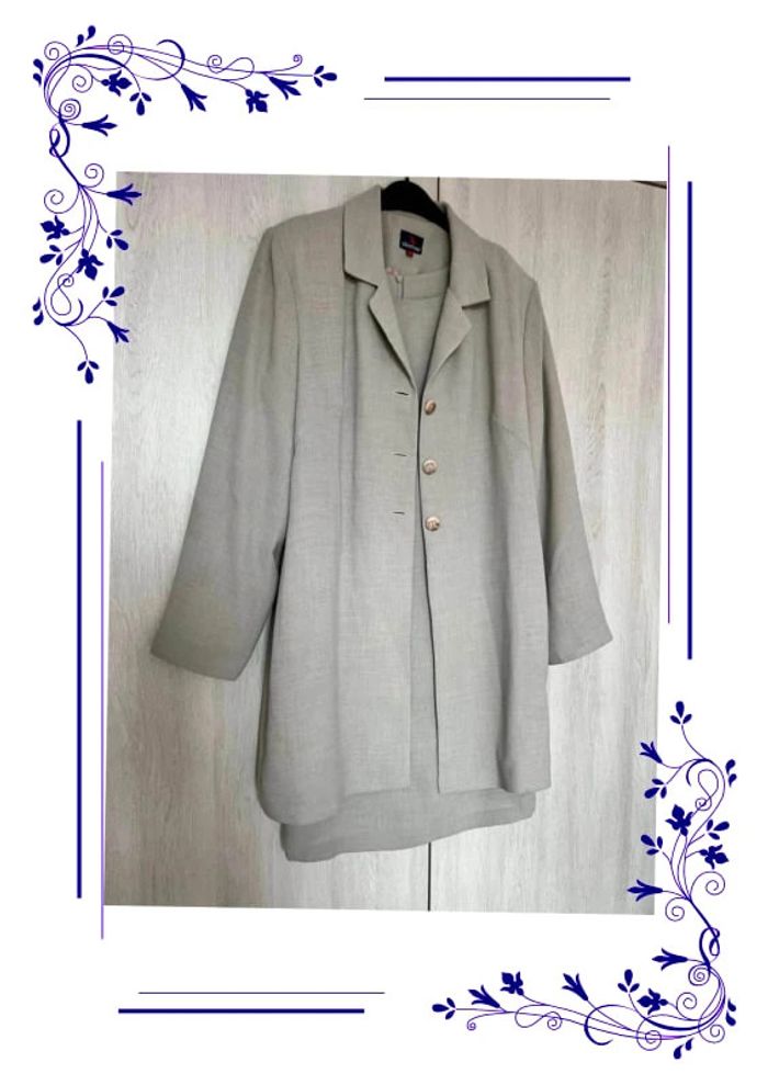 Ensemble 4 pièces tailleur robe 44 veste 44 jupe 42 pantalon 44