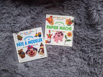 🎁 A donner ! Lot de 2 livres créations "petites mains"
