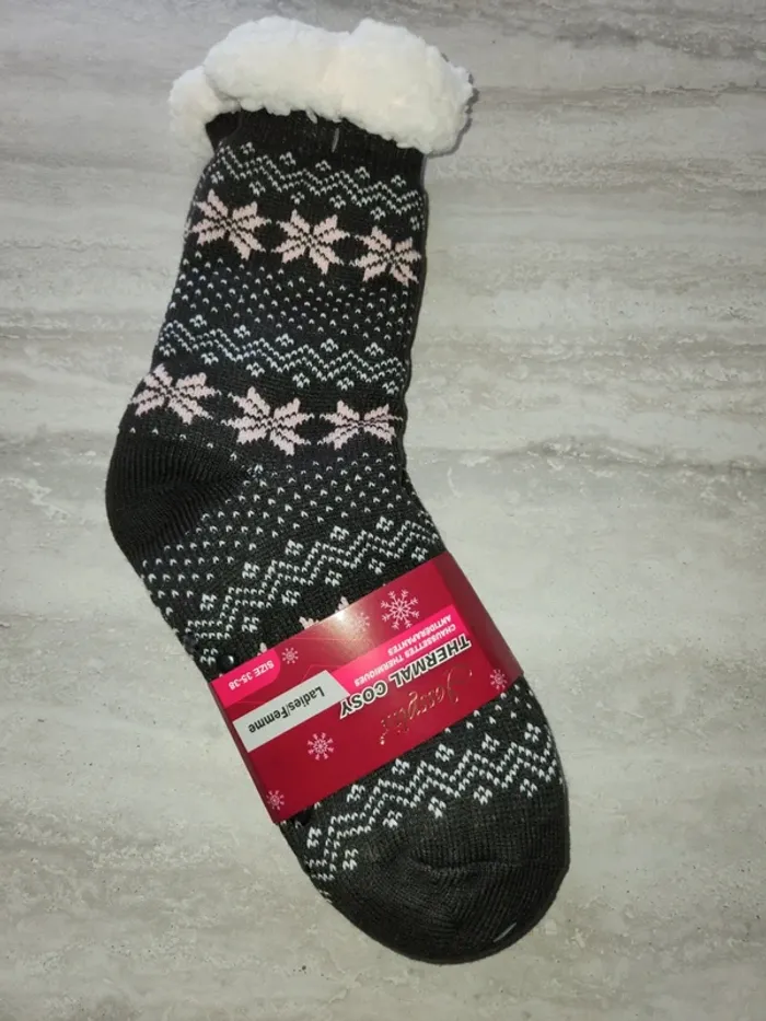 Chaussettes fourrée