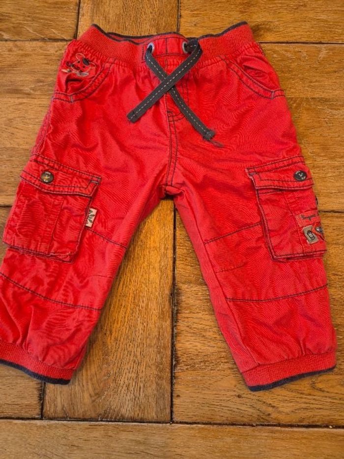 Pantallon rouge 9 mois sergent major