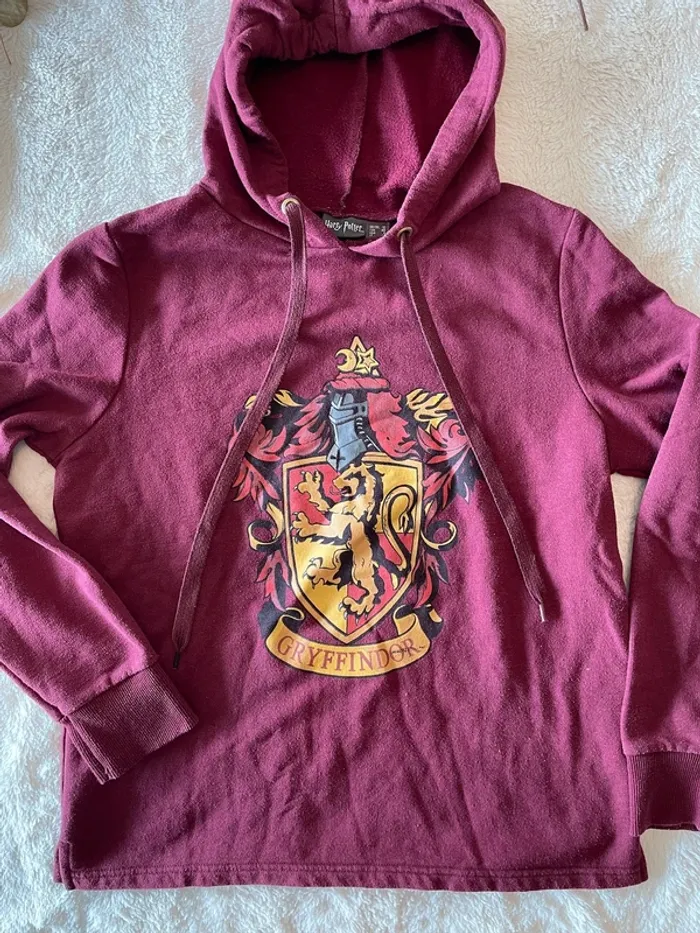 Sweat Harry Potter prune – Griffon d’Or – Taille 40