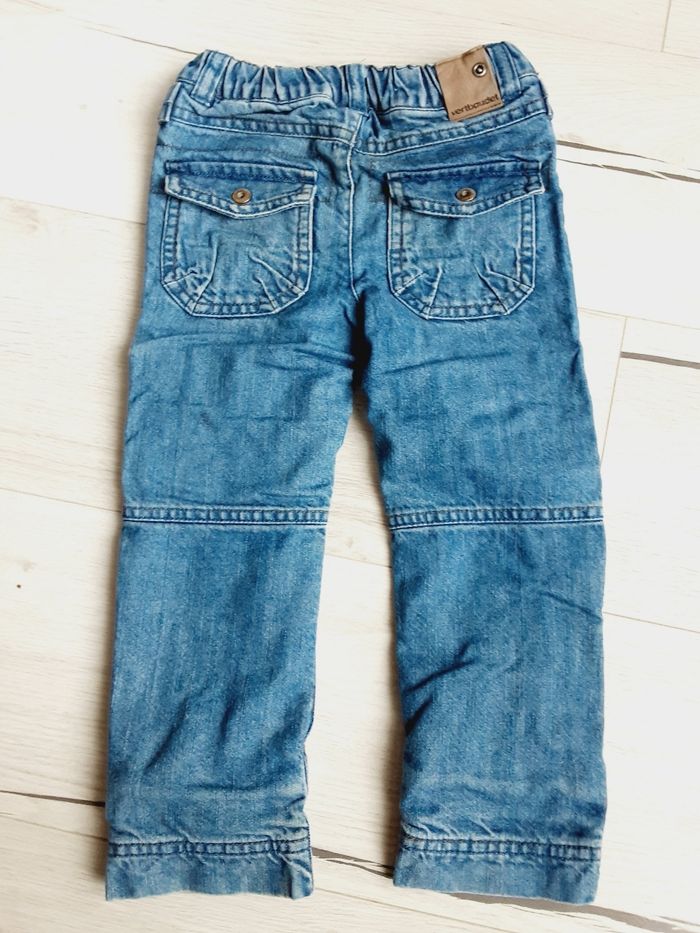 Vêtement garçon pantalon jean bleu Vert Baudet 3 ans - photo numéro 3