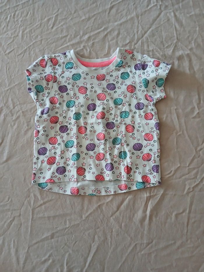 Tee-shirt manches courtes 6-9 mois