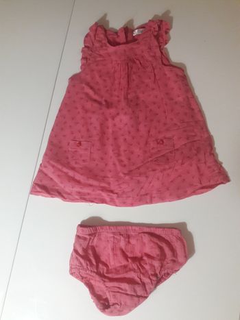 Ensemble fille 6 mois
