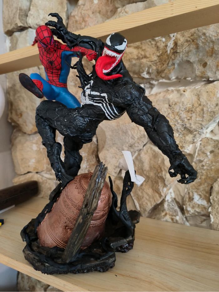 Diorama Spiderman vs venom - photo numéro 3
