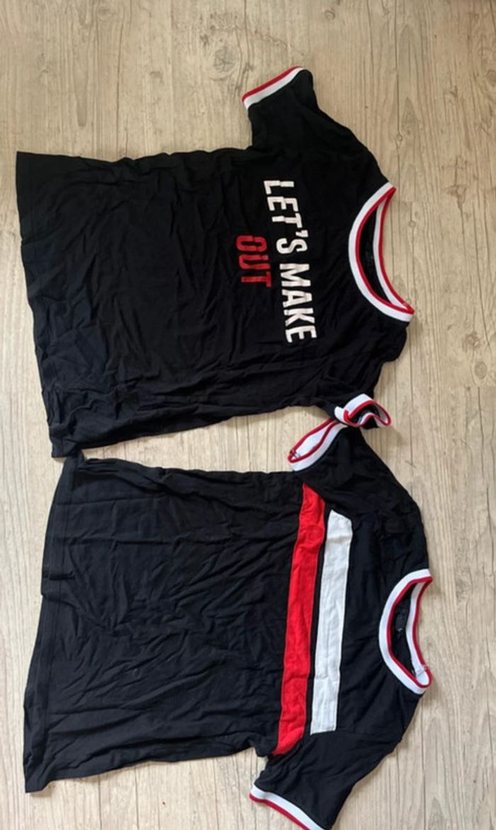 Lot de 2 tee shirt