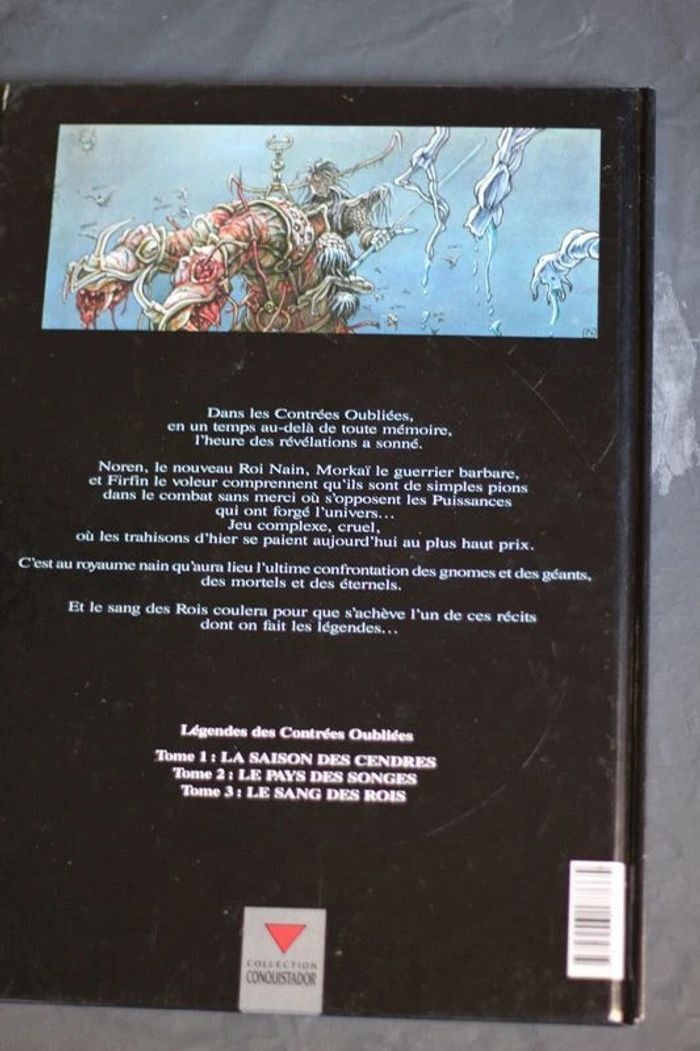 BD : le sang des rois - Chevalier, Ségur - Edition Originale mars 1992 - photo numéro 4